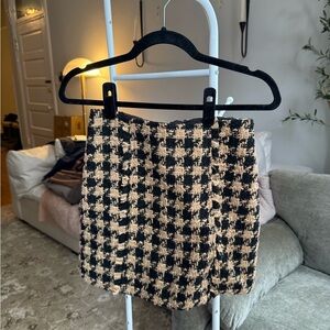 Tweed Mini Skirt